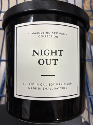 LEOBEN CO Night Out Masculine Aromas Collection 3 Wick 24oz Vegan Soy Wax