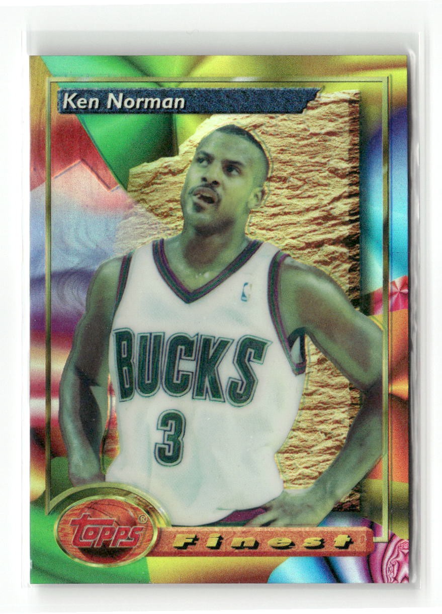1993-94 Finest #6 Ken Norman Refractors