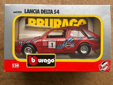 Lancia Delta S4 Martini 1/24 Burago Bburago Cod.0115 Rossa Vintage
