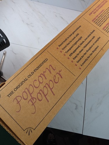 The Original Old Fashioned Popcorn Popper✨Bromwell Housewares - Picture 6 of 8