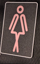 Women's Restroom sign