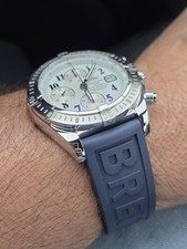 3 strap - BREITLING A13356 CHRONOMAT EVOLUTION 44 watch - w/ AD receipt FULL KIT