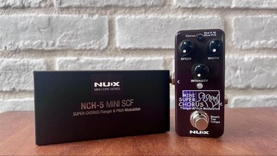 NUX SCF stereo chorus tap tempo 887624