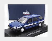 Norev 512139 Renault R21 Nevada SW Kombi Gendarmerie 1989 Blau 1/4