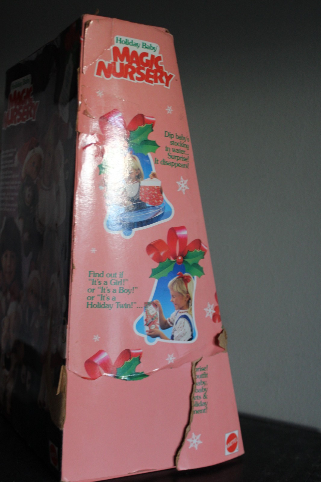 Vintage 1991 Holiday Baby Magic Nursery Doll In Box - Limited Edition