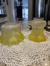 Beautiful Vintage Gas/Oil Lamp Shades