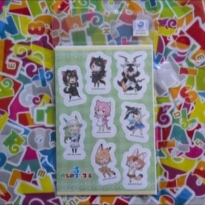 PETANTSticker Kemono Friends 3 01 / Streuendes Design (offizielle Illustration)