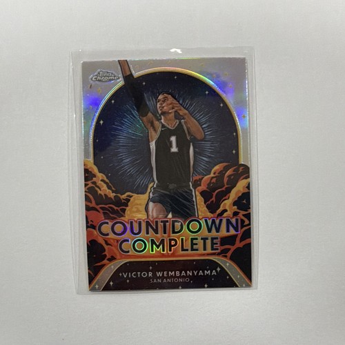 2024-25 Topps Chrome - Countdown Complete Victor Wembanyama #CC-1 Refractor