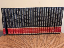 1991 Compton's Encyclopedia By Britannica Complete 25 Volume Complete Set Red
