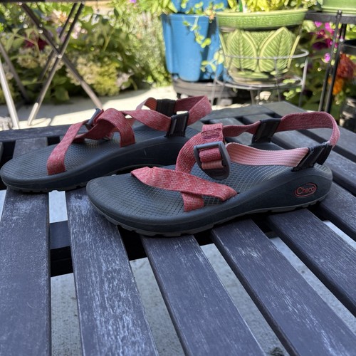 Chacos Women’s 7 - Z/Cloud Charlie Peach Hiking Water Sandals - Picture 5 of 13