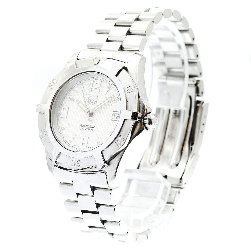 TAG HEUER エクスクルーシブ WN2110 TAG Heuer 2000 Silver Men's Watch - WN2110 for sale online