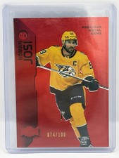 Roman Josi 2023-24 Metal Universe Hockey PMG Precious Gems /100 #119