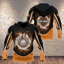 Personalized Harley Racing Davidson 3D Hoodie , Unisex Adults S-5XL