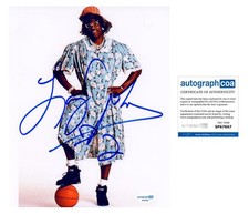 Larry Johnson "Grandmama" AUTOGRAPH Signed Charlotte Hornets 8x10 Photo ACOA