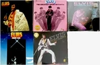 Elvis Presley 5 LPs: Double Dynamite, Pure Gold, Moody Blue,  +2 VG+ to NM Vinyl
