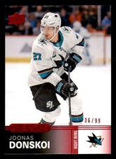 2019-20 Upper Deck Overtime Red #24 Joonas Donskoi /99 (ref 239510)