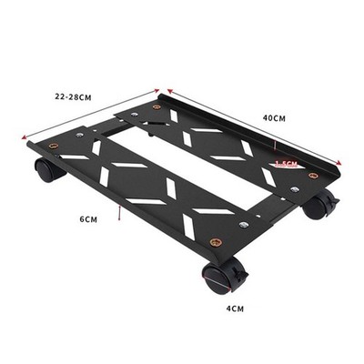 Multifunctional Adjustable Computer Tower Stand with Strong Load Capacity