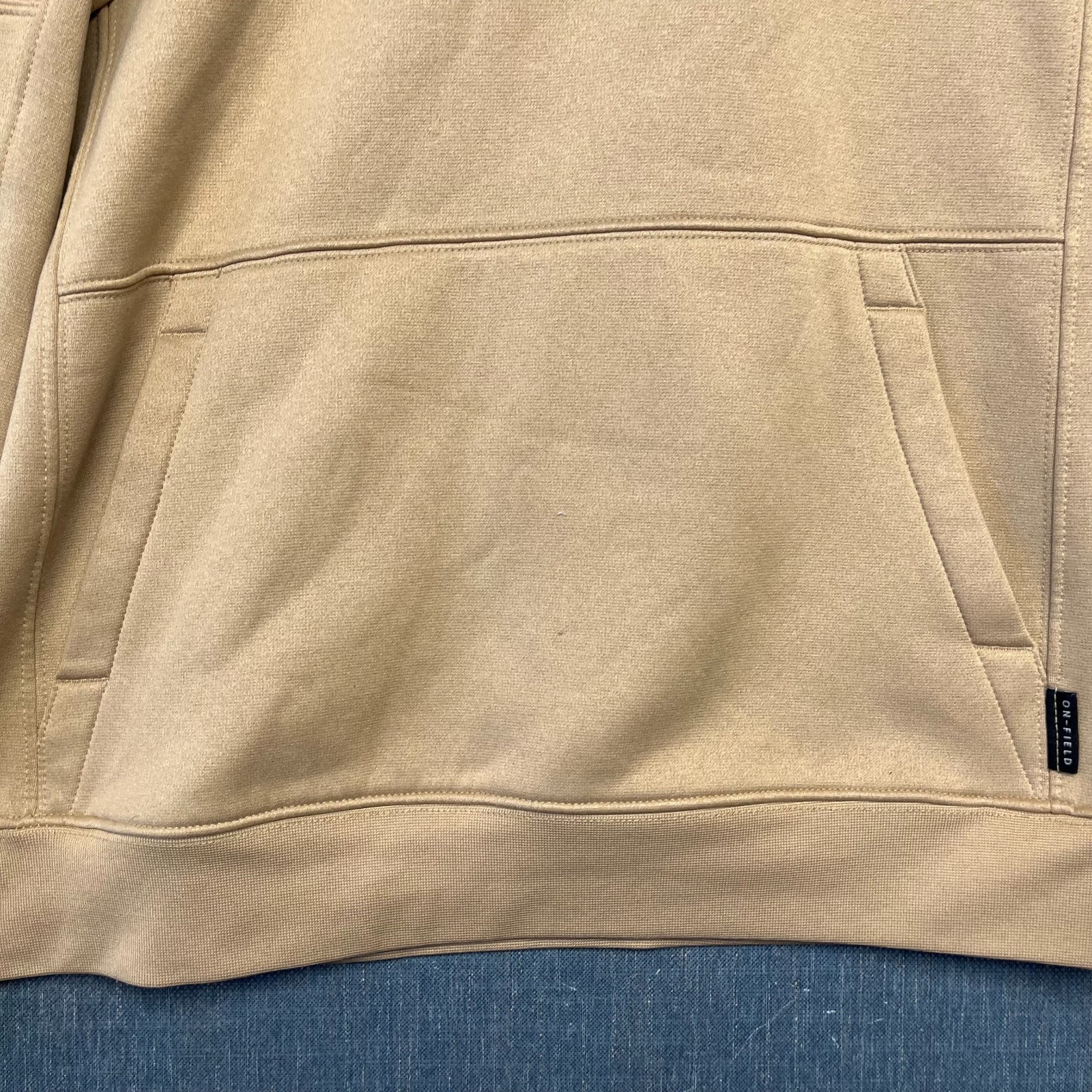 Nike NFL On-Field Green Bay Packers Boy's Hoodie L 14/16 Tan Salute to Service thumbnail 3