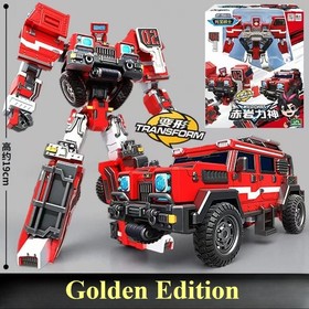 Tobot V Galaxy Detective Car Transform Robot Wild Chief Golden Edition No Box