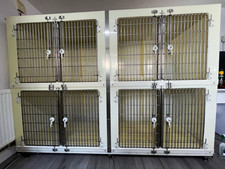 Plaztek Indoor animal housing , puppy crate dog kennel XXL  veterinary rescue 