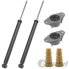 2x STOSSDÄMPFER+DOMLAGER HINTERACHSE passend für FORD FOCUS II DA C-MAX DM2