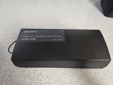 Sony ECM-44B Electret Condenser Microphone, Omnidirectional, with Clip