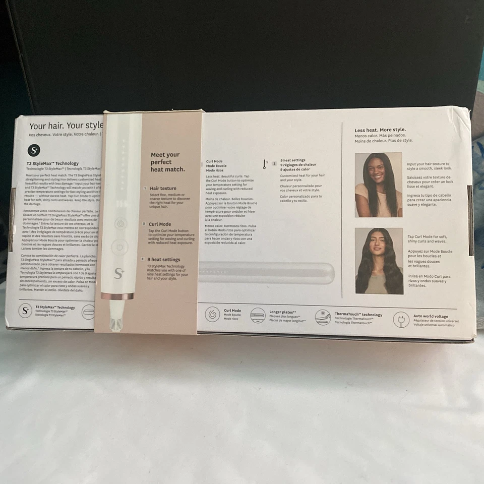 Nueva plancha T3 Single Pass StyleMax+ 1" 77592 Foto 2 de 4