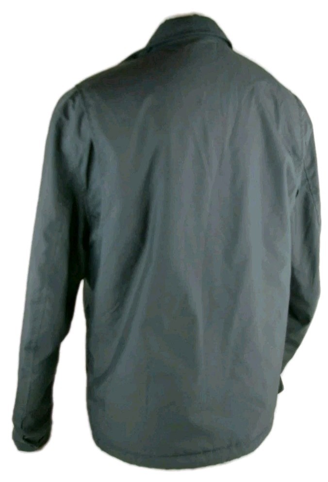 Chaps Solid Gray Full Zip Fleece Lined Jacket Men… - image 16