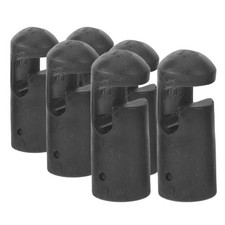 6 Pcs Mini Trampoline Leg Cap Pole Covers for Metal Poles Enclosure Replacement