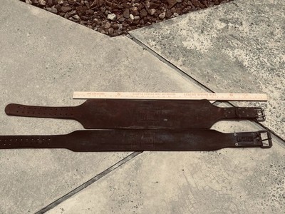 Vintage Everlast Leather Weight Belts