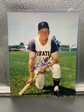 Autographed 8x10 Bob Robertson Pittsburgh Pirates Photo With COA