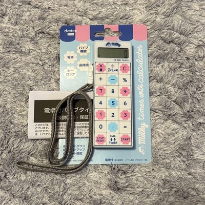 timer milky dretec with calculator #3e2d2e