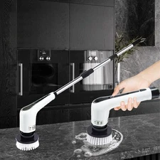 Electric Spin Power Cleaning Brush for Automotive Interior Waxing