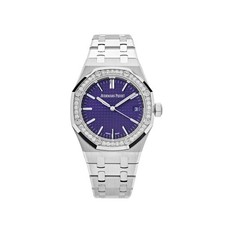 Audemars Piguet Royal Oak 15551BC.ZZ.1356BC.02 White Gold Purple Dial Diamond