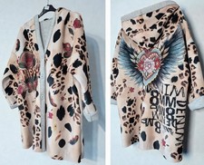 Made In Italy ♡ Coole Jacke Mantel Übergangsjacke aus Schaumstoff 48 50