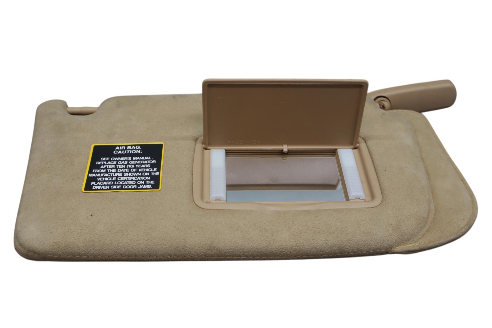 03-13 Maserati Quattroporte M139 Front Right Side Sun Visor Sunvisor Shade OEM