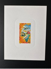 Djibouti 1981 Mi. 292 Epreuve De Luxe Europe Afrique Concorde Avion Train