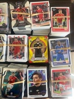 Soccer cards huge lot 2300 Panini Topps Fansmall Ronaldo Messi See Dcrip!