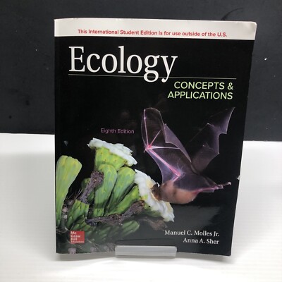 Ecology: Concepts and Applications Used Paperback Eighth Edition