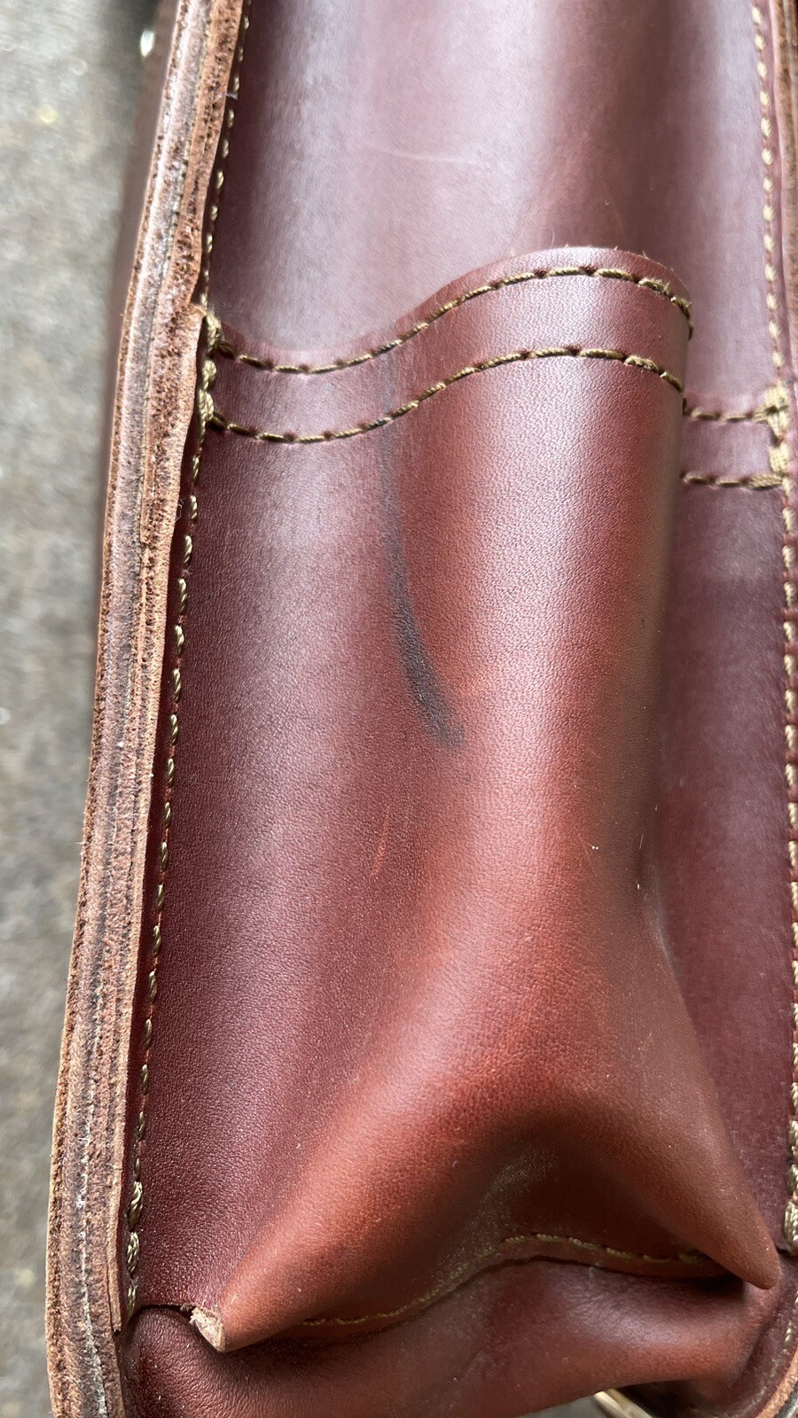 Saddleback Squared Leather Backpack Messenger Che… - image 18