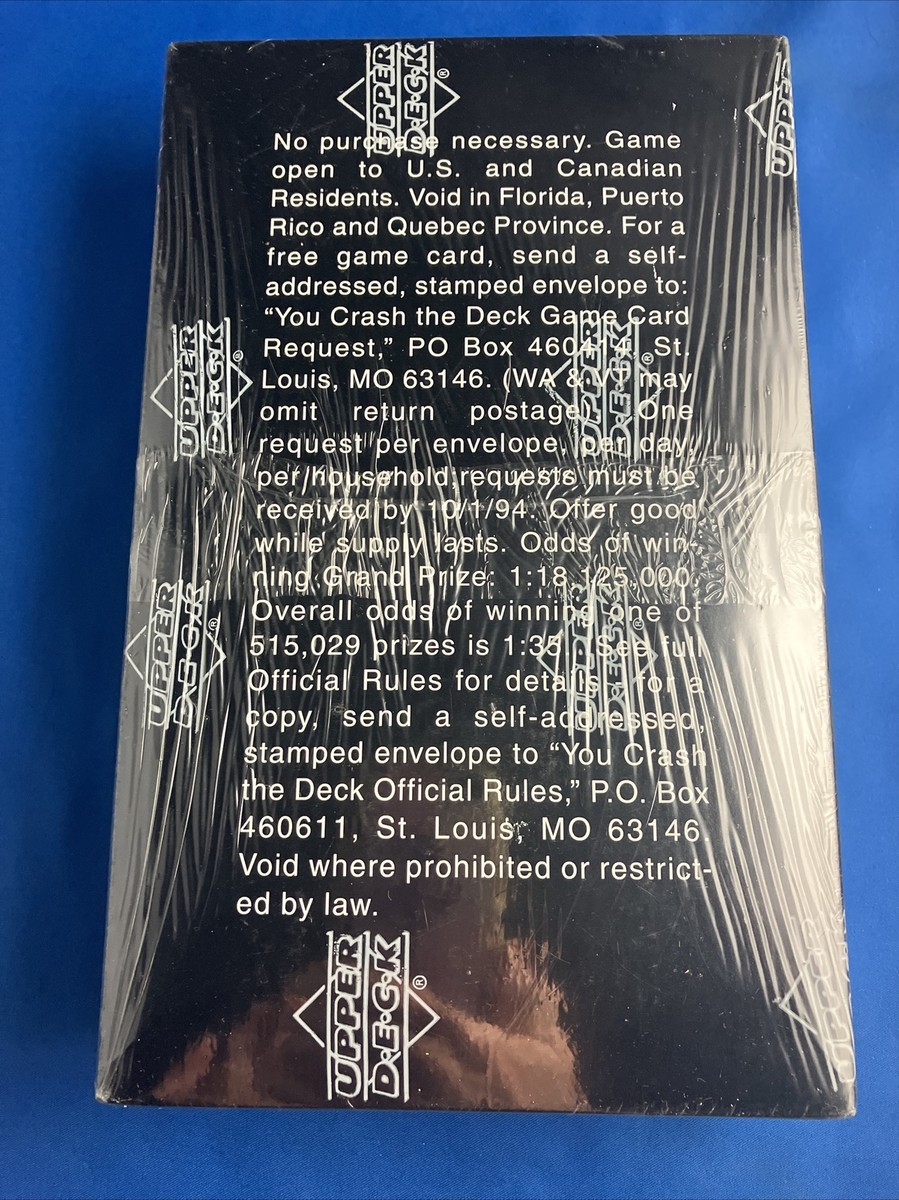 1994 Collector's Choice Series Two 2 Baseball Box Factory Sealed