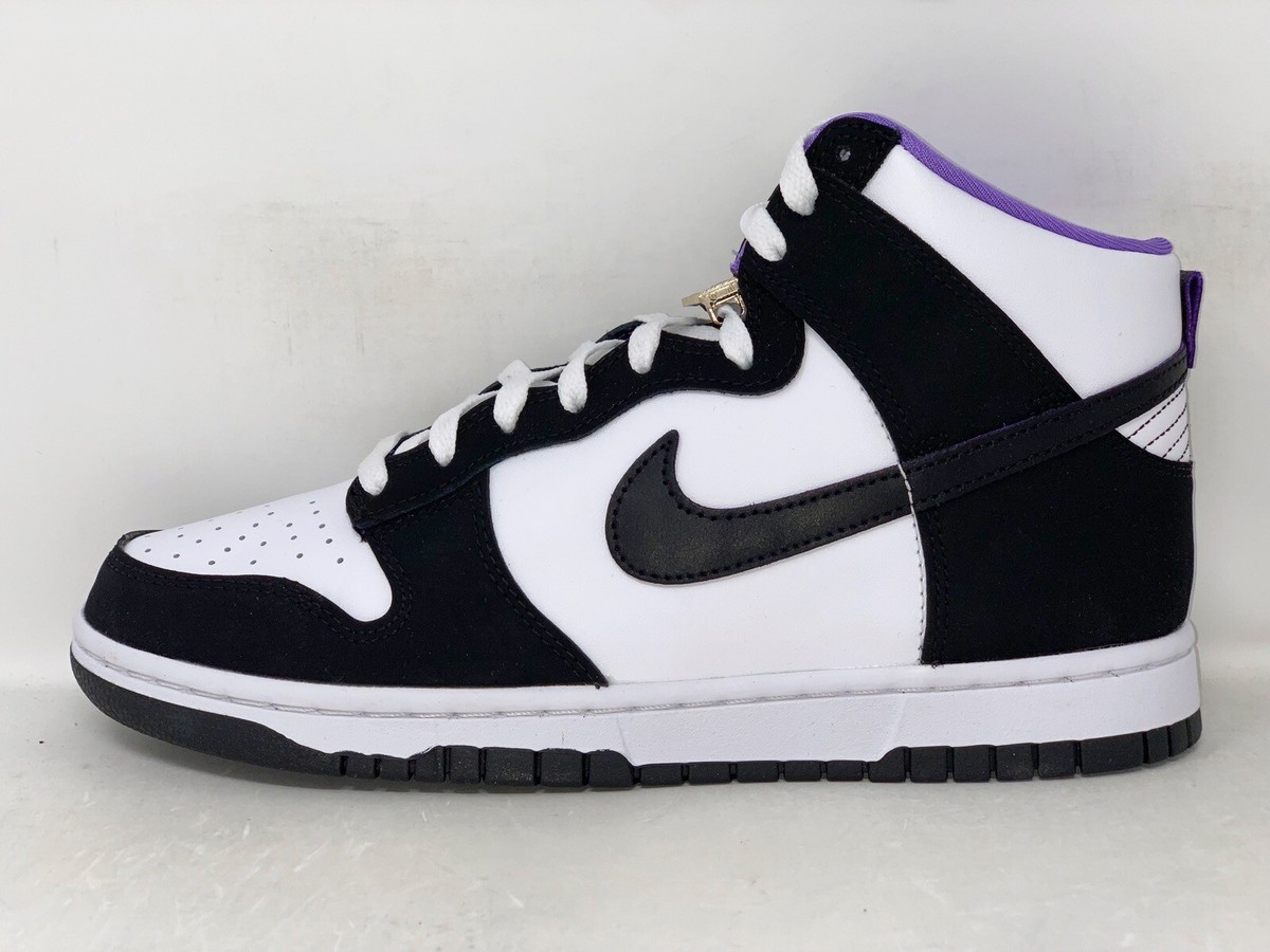 Nike Dunk High 'World Champs' Panda Black Sneakers, Size 8.5