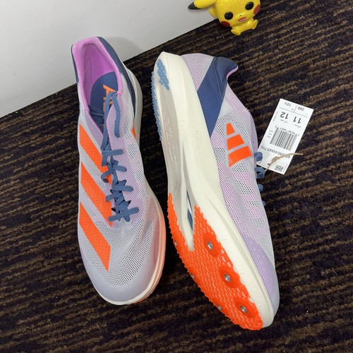 Adidas Adizero Avanti TYO Men White Track Sprint Spikes GX6678 Size 11 Men's New - Picture 3 of 9