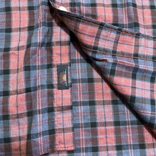 Faherty Button Down Shirt Mens XL Plaid Collared Long Sleeve Cotton - Imagen 5 de 8
