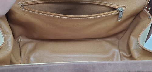 Bolso Cartera Estructurado Longaberger Sisters Usado Mimbre/Cuero - Imagen 12 de 15