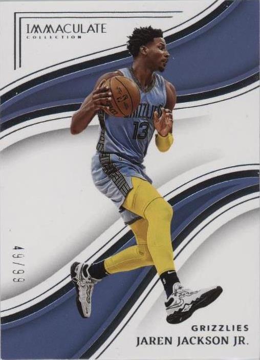 2022-23 Panini Immaculate Collection - Jaren Jackson Jr. #63 - 1 of 2