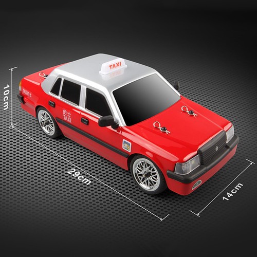 1/16 Remote ControlHigh Speed Drift Car 2.4G Taxi Car Model Vehicle RC Toy Gift - Picture 6 of 17