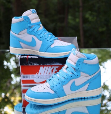 Nike Air Jordan 1 Retro High OG UNC Reimagined Men's Size 9
