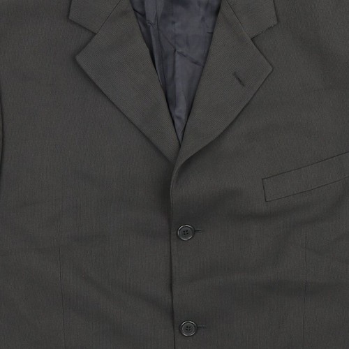 Debenhams Mens Grey Viscose Blend Suit Jacket Size 42 - Picture 7 of 12