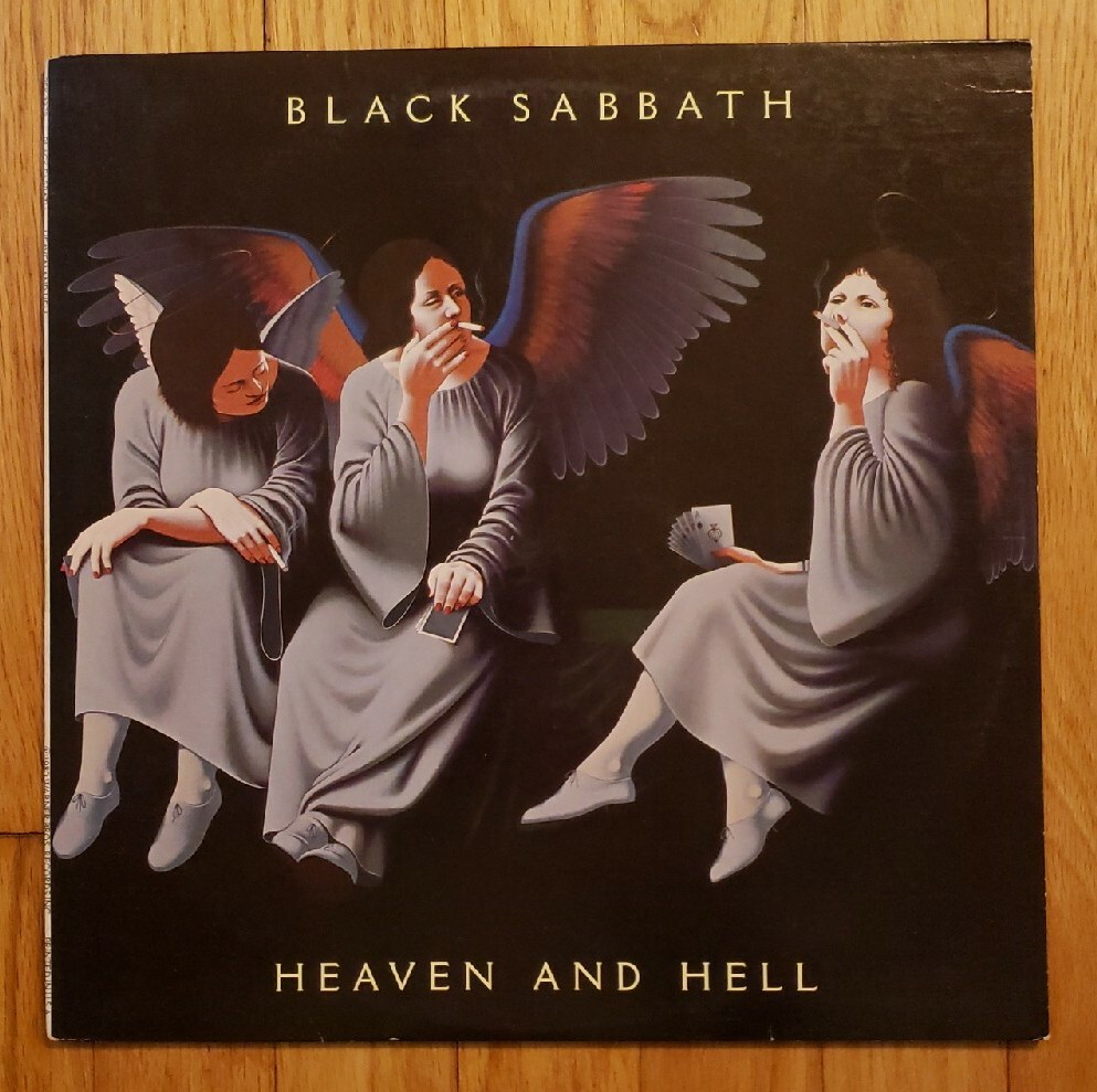 BLACK SABBATH - Heaven And Hell Orig 1980 US 1st Press Vinyl LP